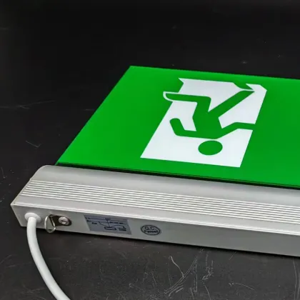 Factory Direct Safety Evacuation Indicator Acrylic LED Emergency Exit Lighting