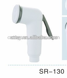 Plastic handshower toilet sprayer cleaning shattaf