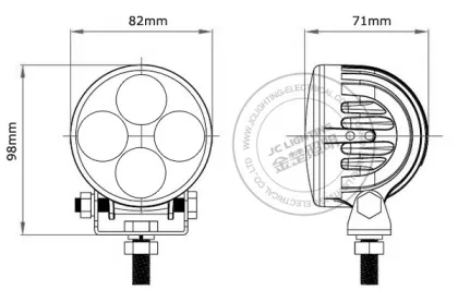 Wholesale 12w led car wheel light, depo auto lamp, led lights 12w