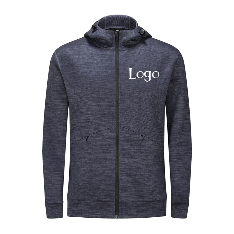 High Quality Sublimation Workout Zip Up Hoodie