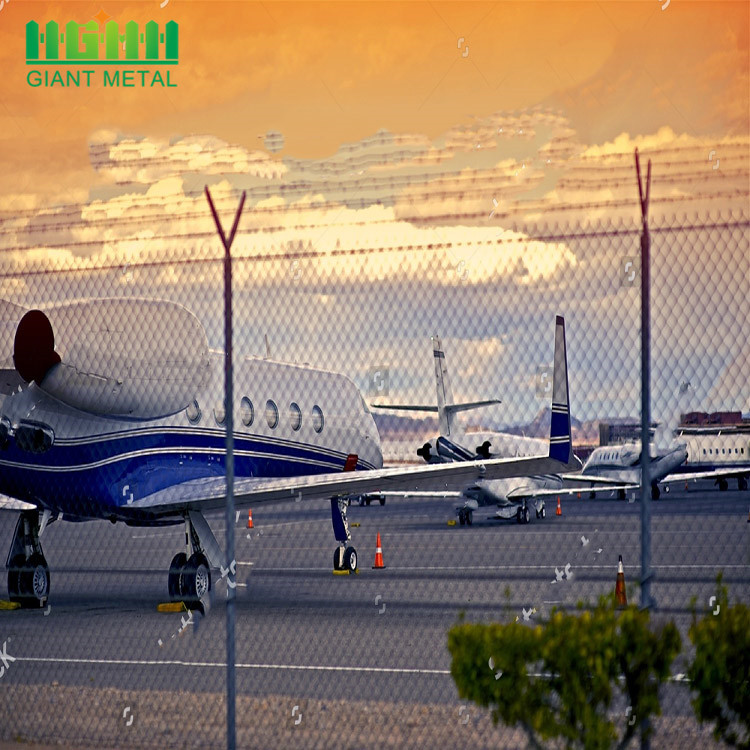 Airport Security Chain Link Fence Panels