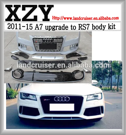 2011-15 A7 body kit, upgrade kit to RS7 style bidykit