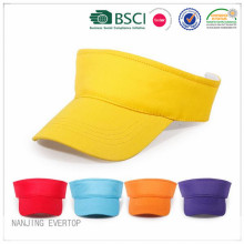 Custom Blank Colorful Visor Cap For Promotion