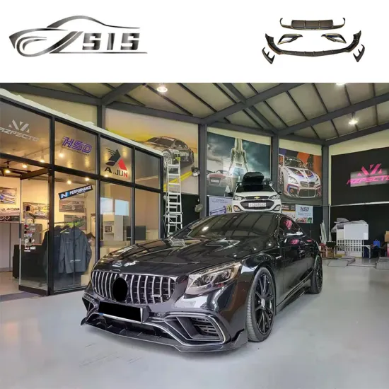 Carbon Fiber Body Kit for S-Class C217 S63 Coupe - Front Lip, Rear Diffuser, Tail Spoiler Accessories