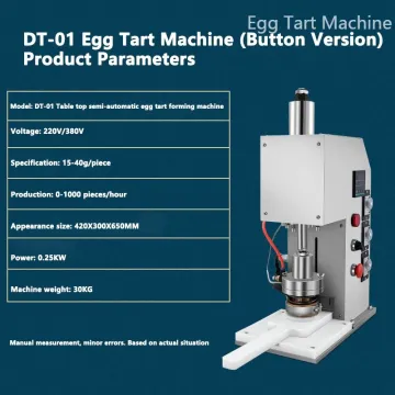 Best Selling Mini Tart Shell Maker Press Machine Egg Tart Maker Tartlet Shell Maker Tartlet Machine for Sale Egg Trat Machine