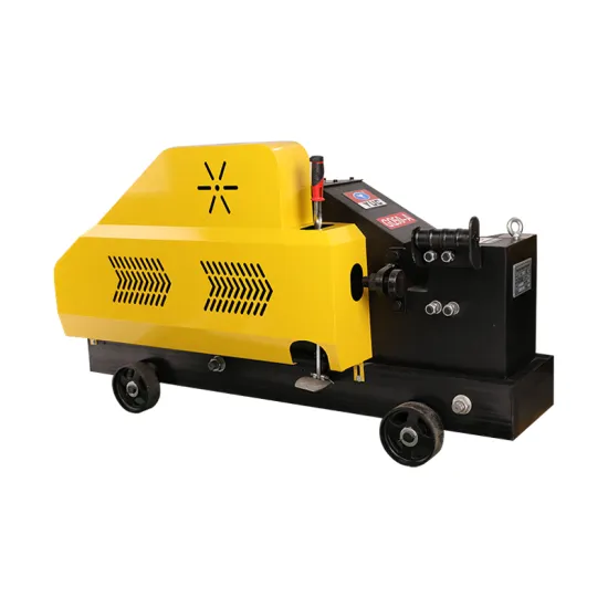 GQ50A heavy-duty 4kw-2pole 6-36mm HRB400 deformed ribbed rebar cutting machine