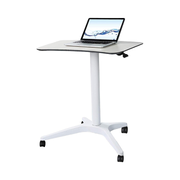 Pneumatic Height Adjustable Computer Table for Home Office and Standing Desk