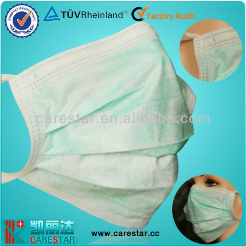 3 ply Nonwoven tie on Face Mask