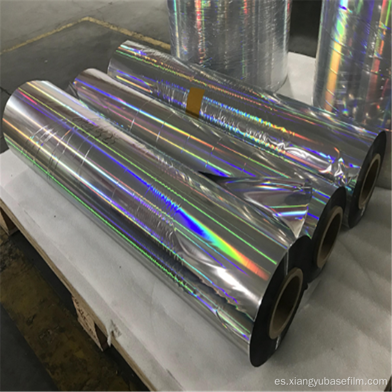 Película de impresión dieléctrica compuesta de aluminio transparente PET