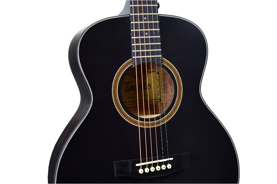 Tayste Ts 23 36 36 Inch Black Acoustic Guitar 7