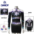 Uniforme de animación de diamantes para la competencia de baile de la escuela secundaria