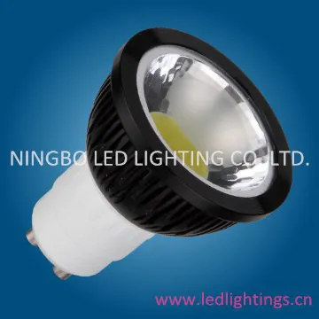 COB LED New design& hot sale 5W GU10 led spotlight