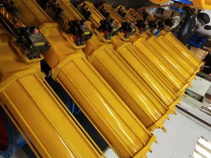 Actuator Pneumatic control Actuator Scot-ch yoke actuator