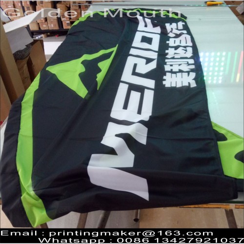 Durable Double Sided Beach Feather Flying Flag