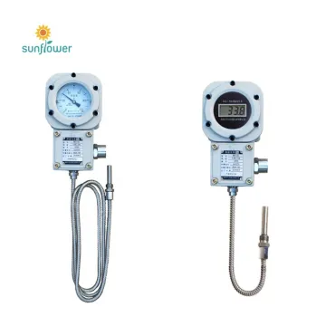Kitchen Thermometer and Gauge Set: Capillary Vapor Tension, Pressure, Oven Bracket, and Temperature Measurement Tools