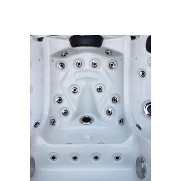 Simple design massage hot tub with 5 seats