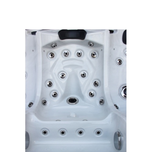 Simple design massage hot tub with 5 seats