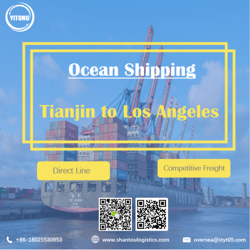 Freight de mer de Tianjin à Los Angeles