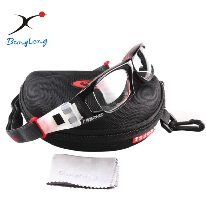 2016 OEM basketball dribbling glasses resistance PC frame sport volleyball glasses myopia eye safety basketball glasses