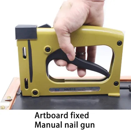 Photo Frame Hardware: Back Plate and Nail Gun Tools