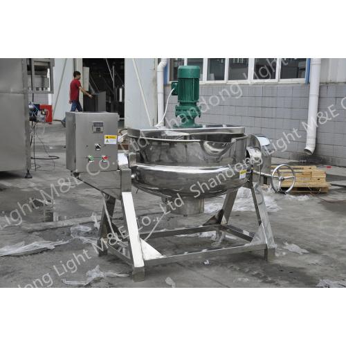 Automatic commercial jacketed cooker