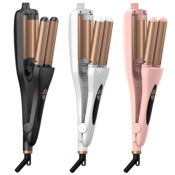 Customizable Fast-Heating 3 Barrel Ceramic Hair Curler: Your Styling Solution