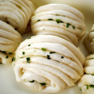 Twisted Steamed Rolls
