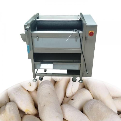 Machine à laver et à éplucher les pommes de terre/le manioc/le gingembre/la carotte