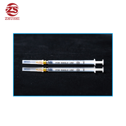 Polypropylene 1ML luer lock syringe