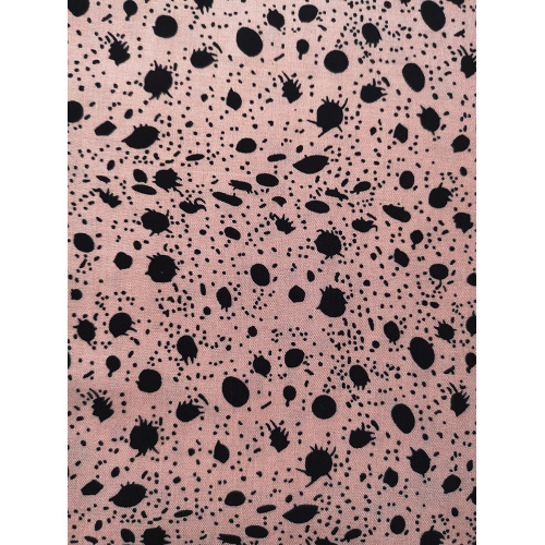 Dots Design Rayon Voile 60S tryckt vävt tyg