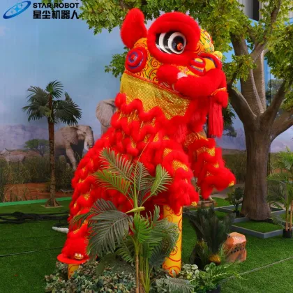 Spring Festival Asian Lion Dance