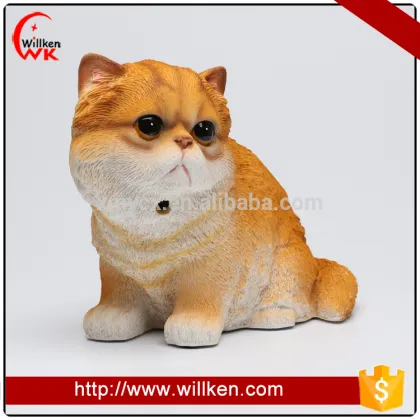 Gifts resin simulation persian cat decoration home garden