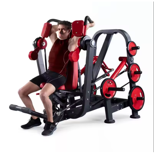 Plate loaded gym fitness equipment pullover machine