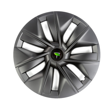 ABS Material 19 Inch Matte Black Wheel Cover for Tesla Model Y