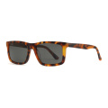 Männer Mode UV400 Nylon polarisierte Farbtöne Acetat Sonnenbrille