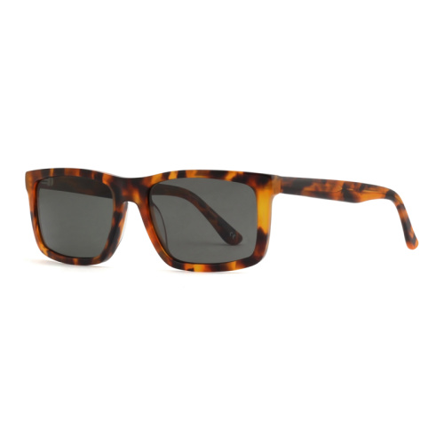 Hombres Fashion UV400 Nylon Polarizados Sombras de sol acetato Gafas de sol