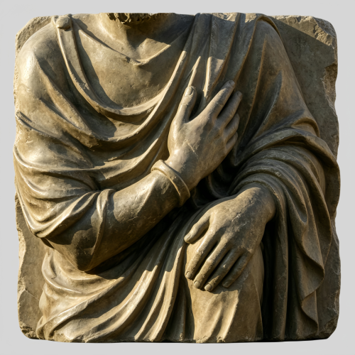 Stone Effect Classical Greek Thinker Home Decor
