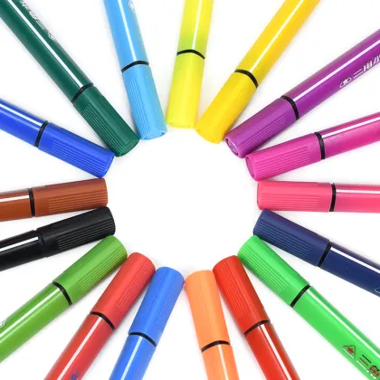Manufacturer Directly Sells Water-Based Tick Pen Color Marker Soft Head Watercolor Pen Color Set
