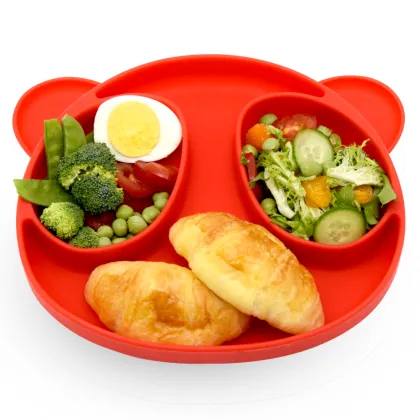 Little Bear Silicone Baby Placement Food Snack Mat