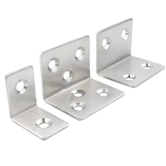 Heavy Duty 2mm Galvanized Reinforced Corner Angle Metal Bracket