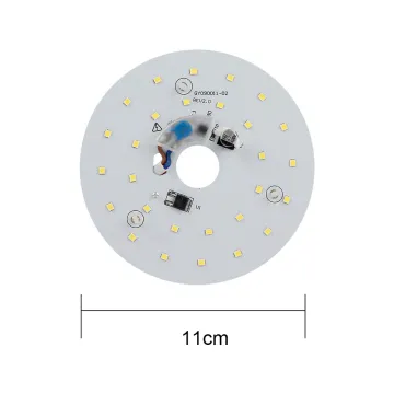 White light source 9W LED ceiling light module