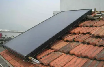 Water Heater with Flat Plate Solar Collector