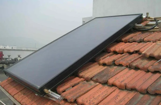 Water Heater with Flat Plate Solar Collector