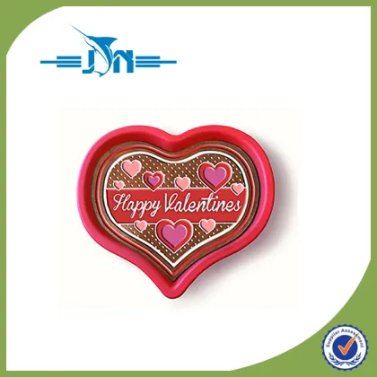 2-Heart Mr & Mrs Fondant Cake Chocolate Sugar Mold Silicone Pastry Tool