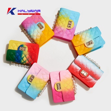 Mini bolsos de gelatina para bolsos de gelatina de niños