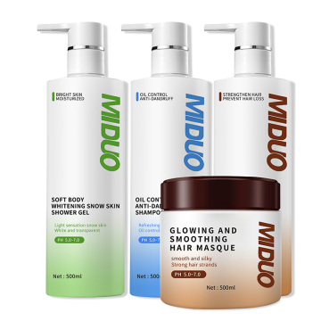 OEM Factory Wholesale Organic Shower Gel, Shampoo, and Conditioner Set