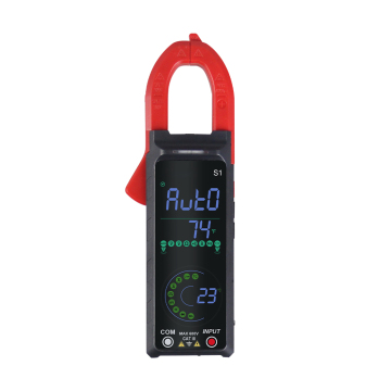 S1 DC/AC Digital Clamp Meter - 6000 Counts, 400A, Multimeter with Color Screen