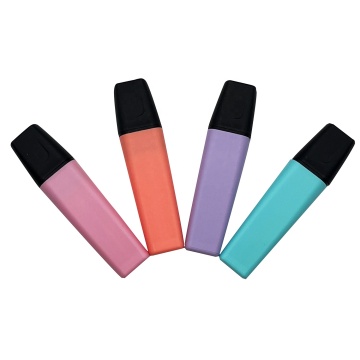 Kawaii Mini Pastel Art Highlighter Marker Pens - Customized Logo Stationery Set for Students and Office