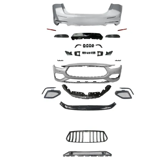2018-2021 Maserati Ghibli Trofeo Limited Edition Front Face Body Kit and Facelift Accessories