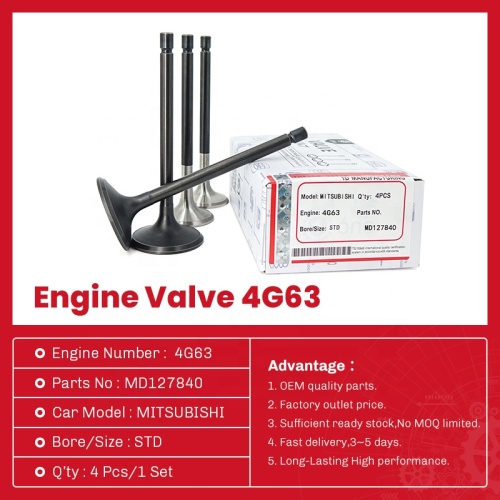 صمام المدخول والعادم 4G63 MD127840 لـ Mitsubishi